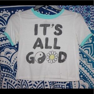 Crop top T shirt